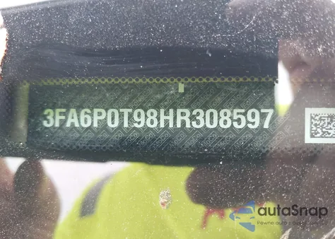 2017 Ford Fusion Se из США, поврежденный, VIN 3FA6P0T98HR308597